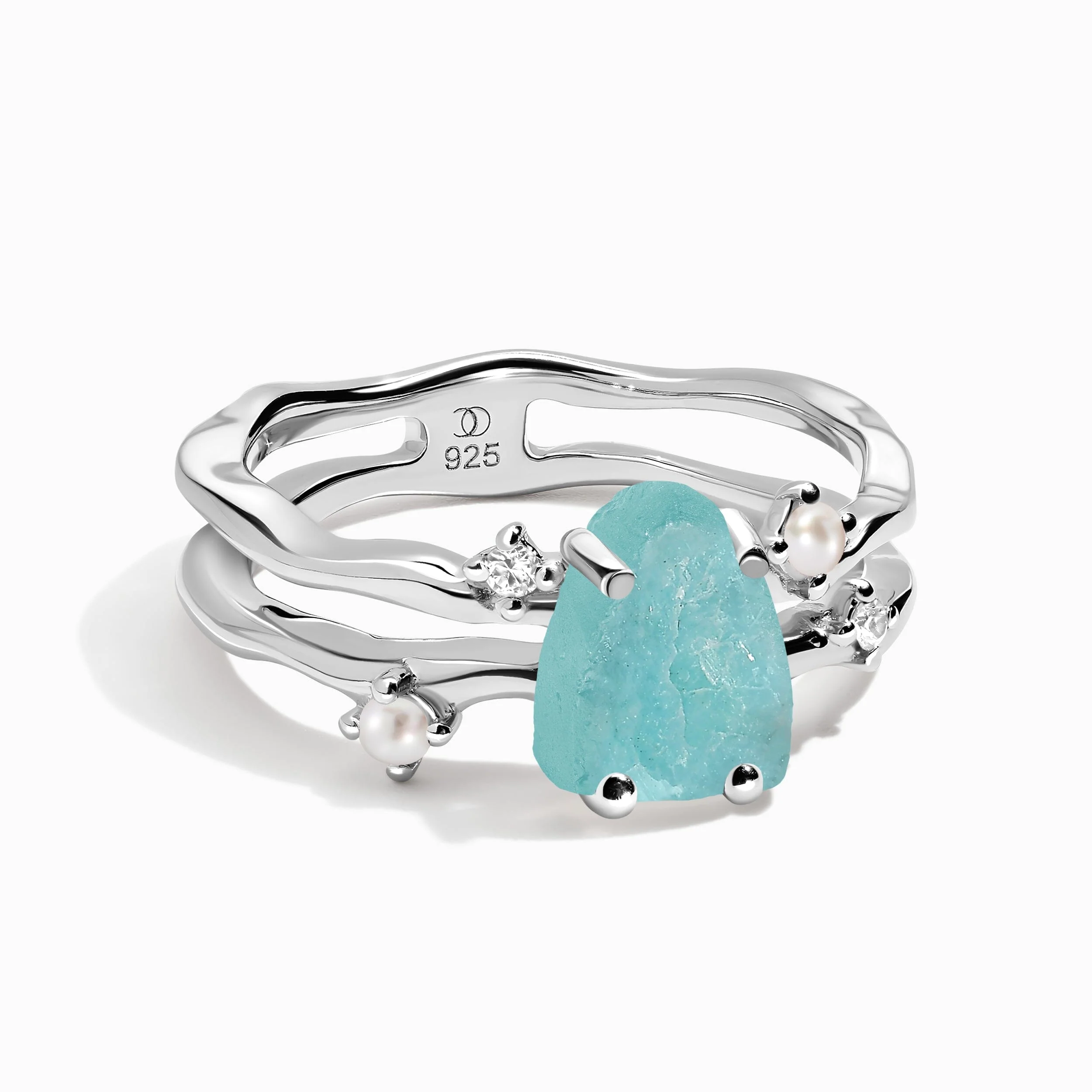 Amazonite Ring - Flow