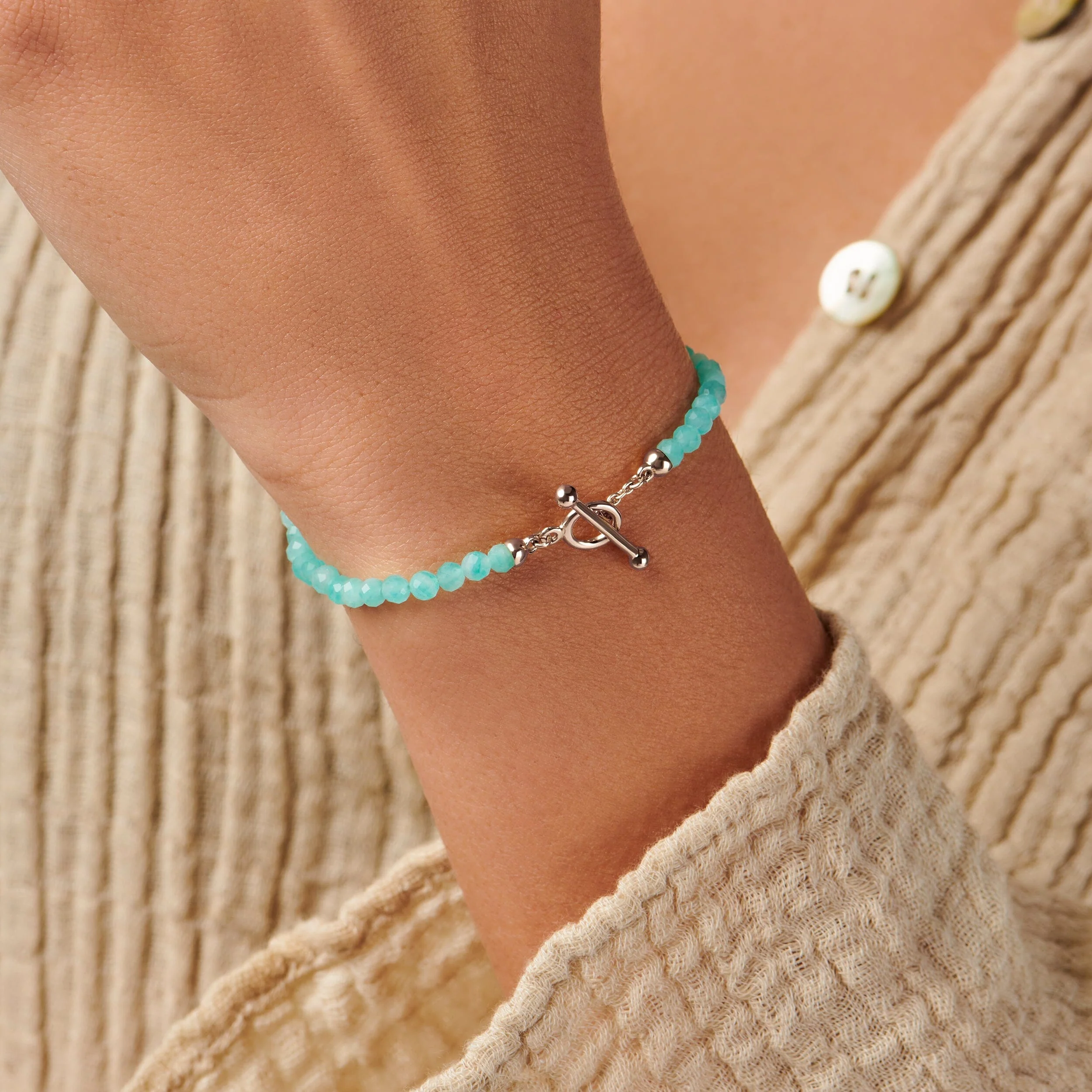 Amazonite Bracelet - Vibrations - Image 3