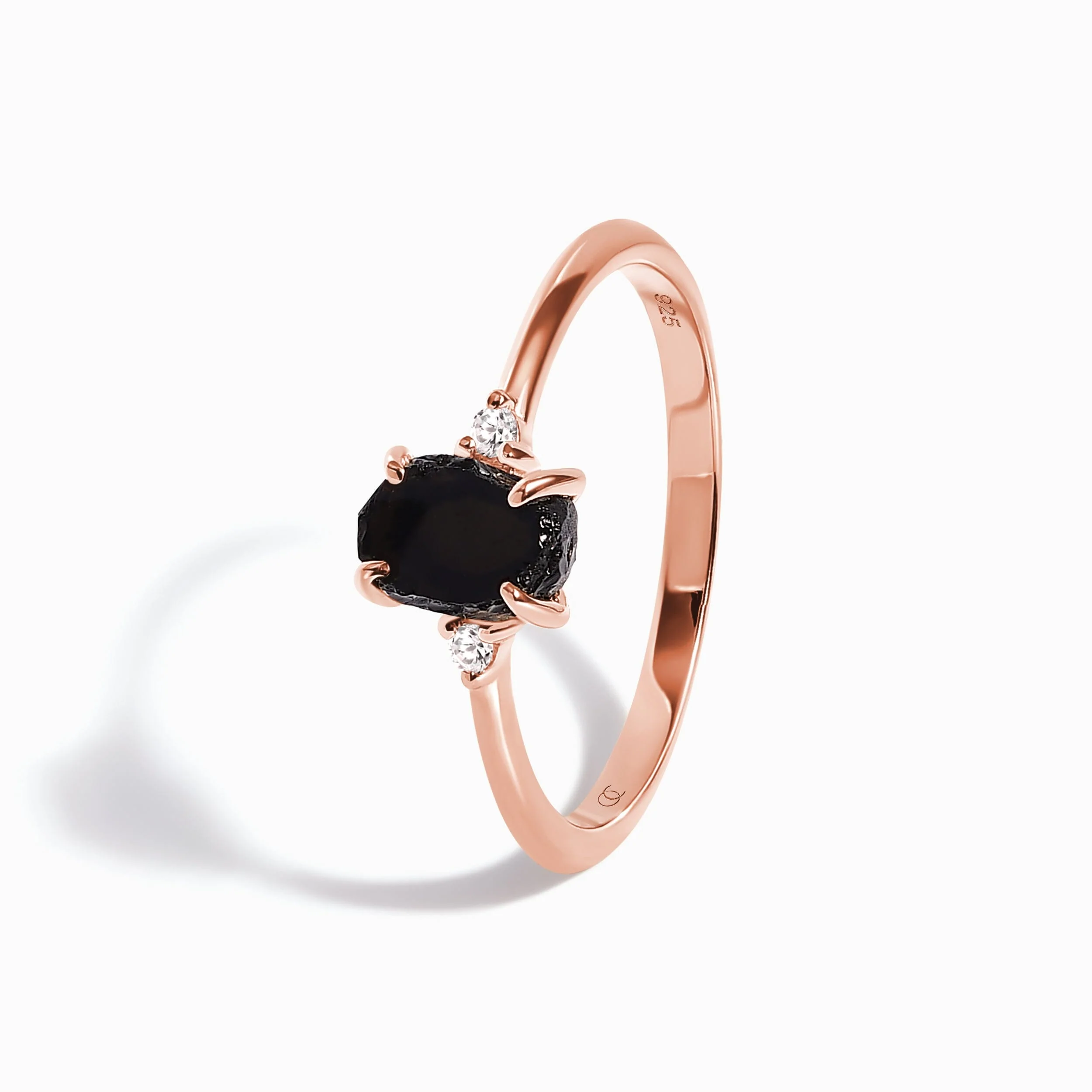 Black Obsidian Ring - Petite Allure - Image 11