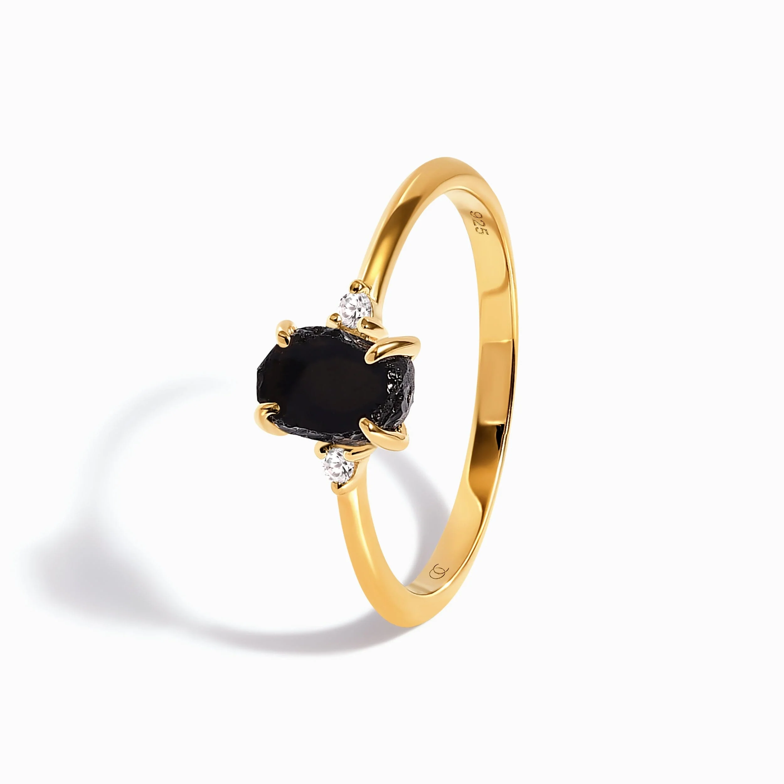 Black Obsidian Ring - Petite Allure - Image 13