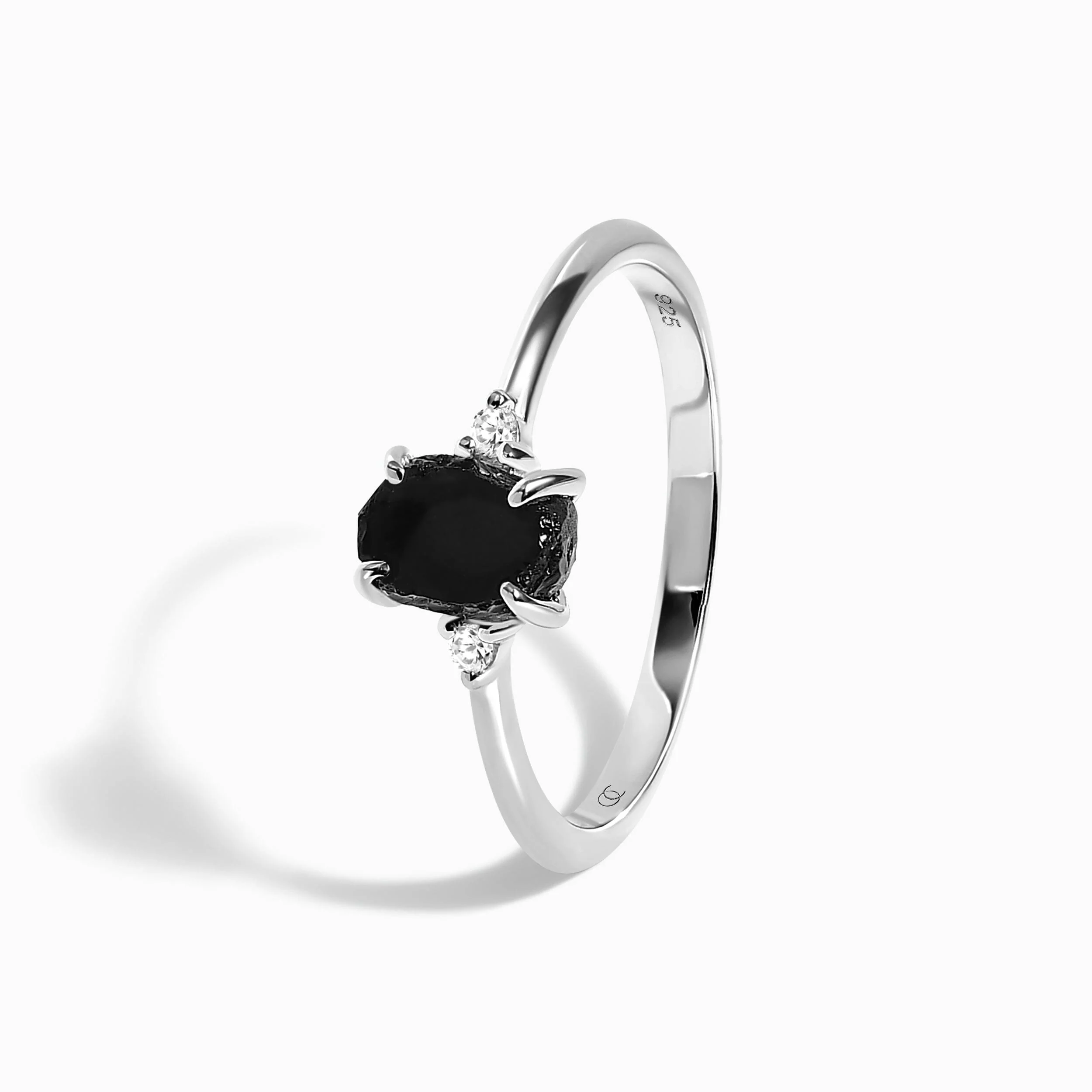 Black Obsidian Ring - Petite Allure - Image 9
