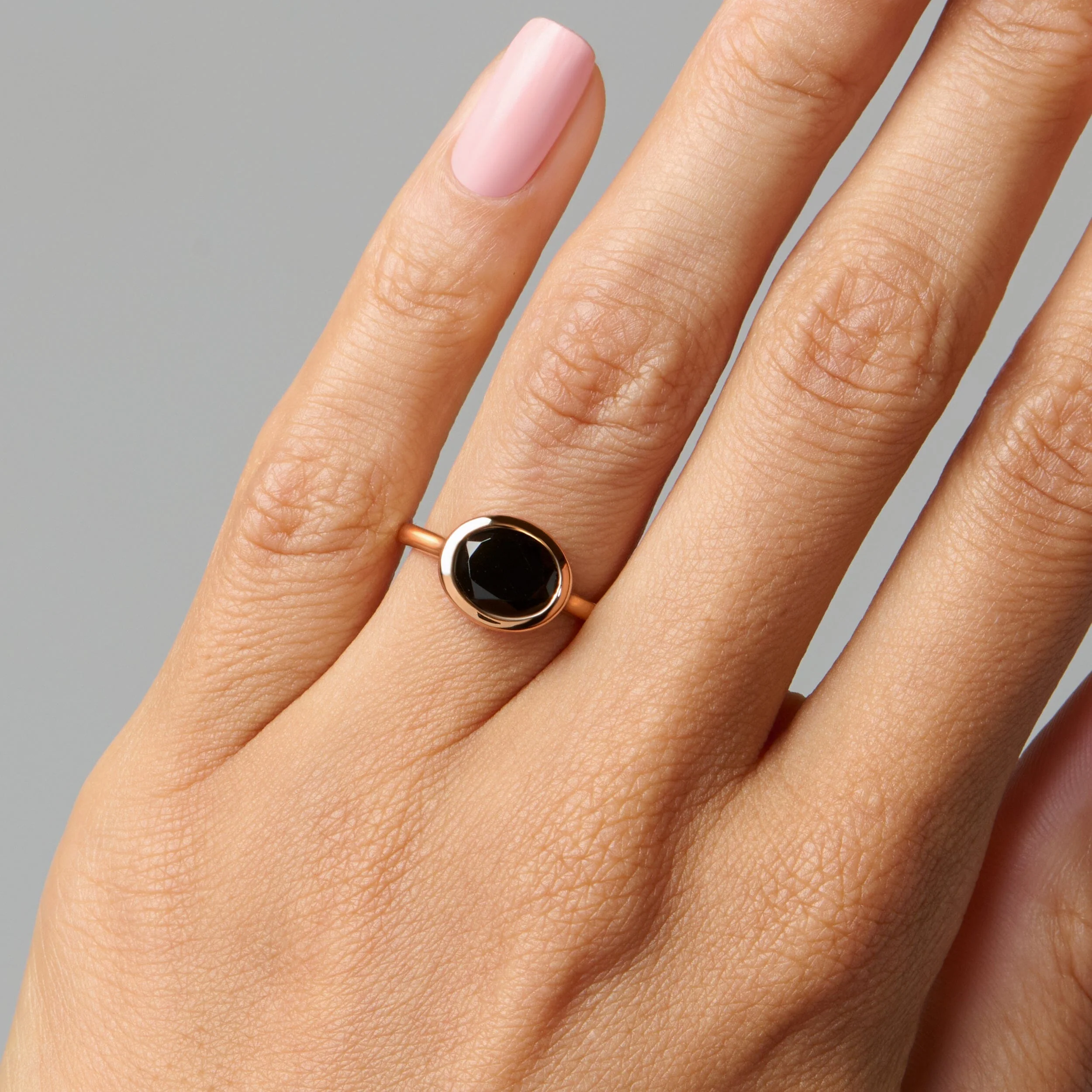 Black Obsidian Ring - Skin-Touch - Image 6