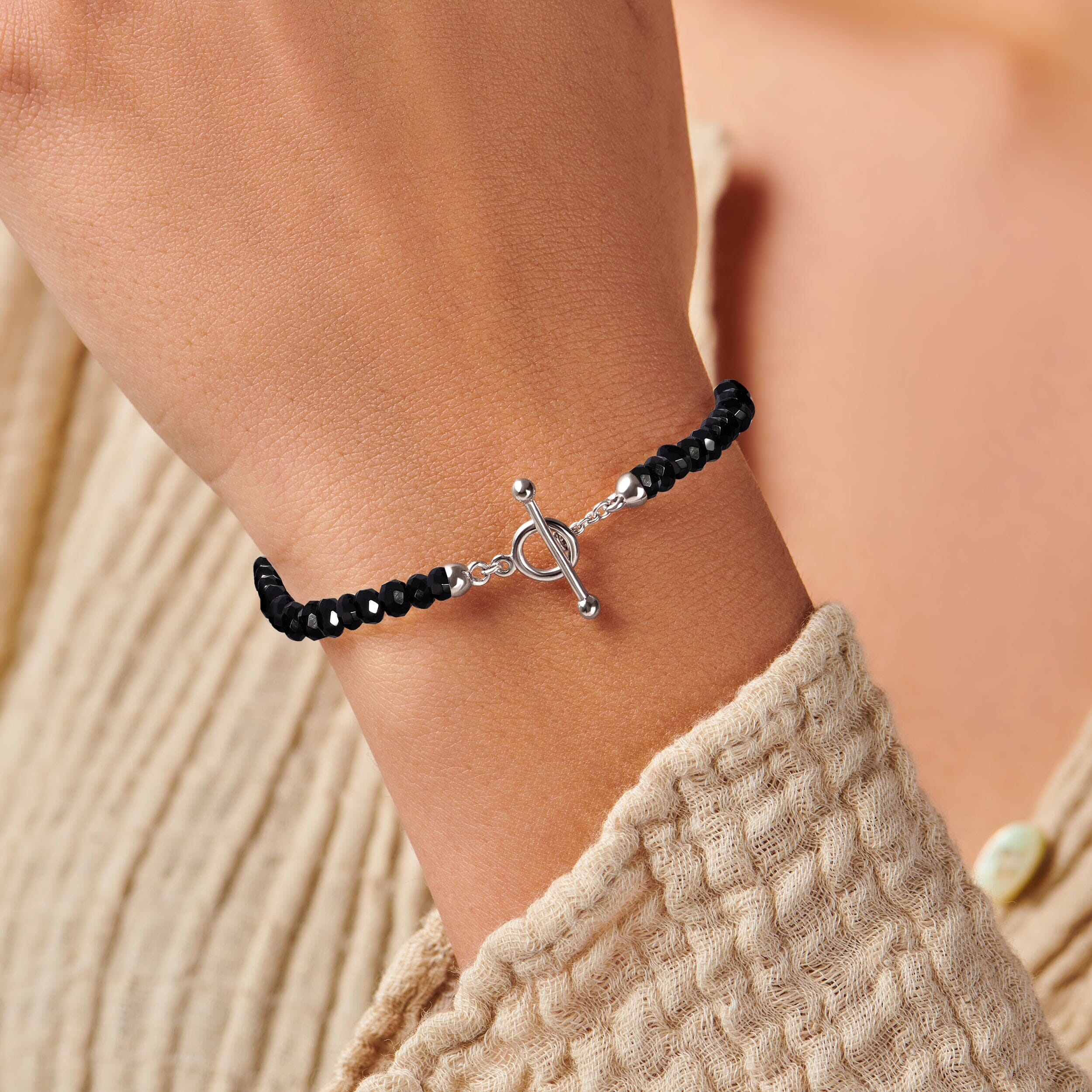 Black Obsidian Bracelet - Vibrations - Image 26