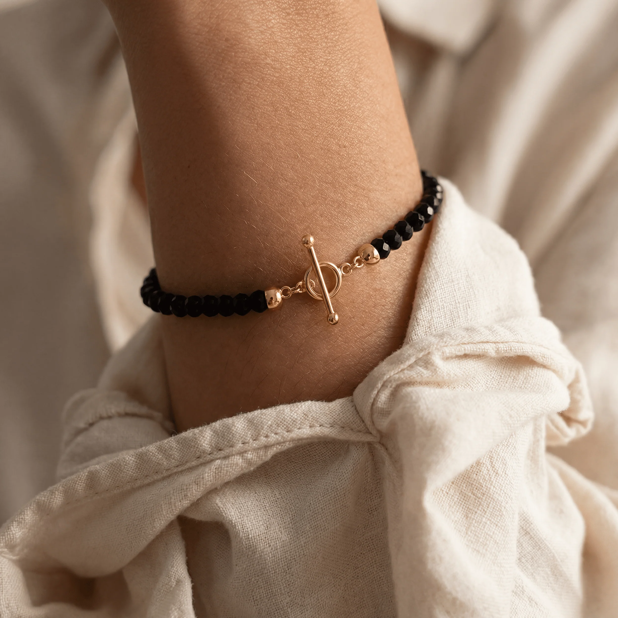 Black Obsidian Bracelet - Vibrations - Image 6