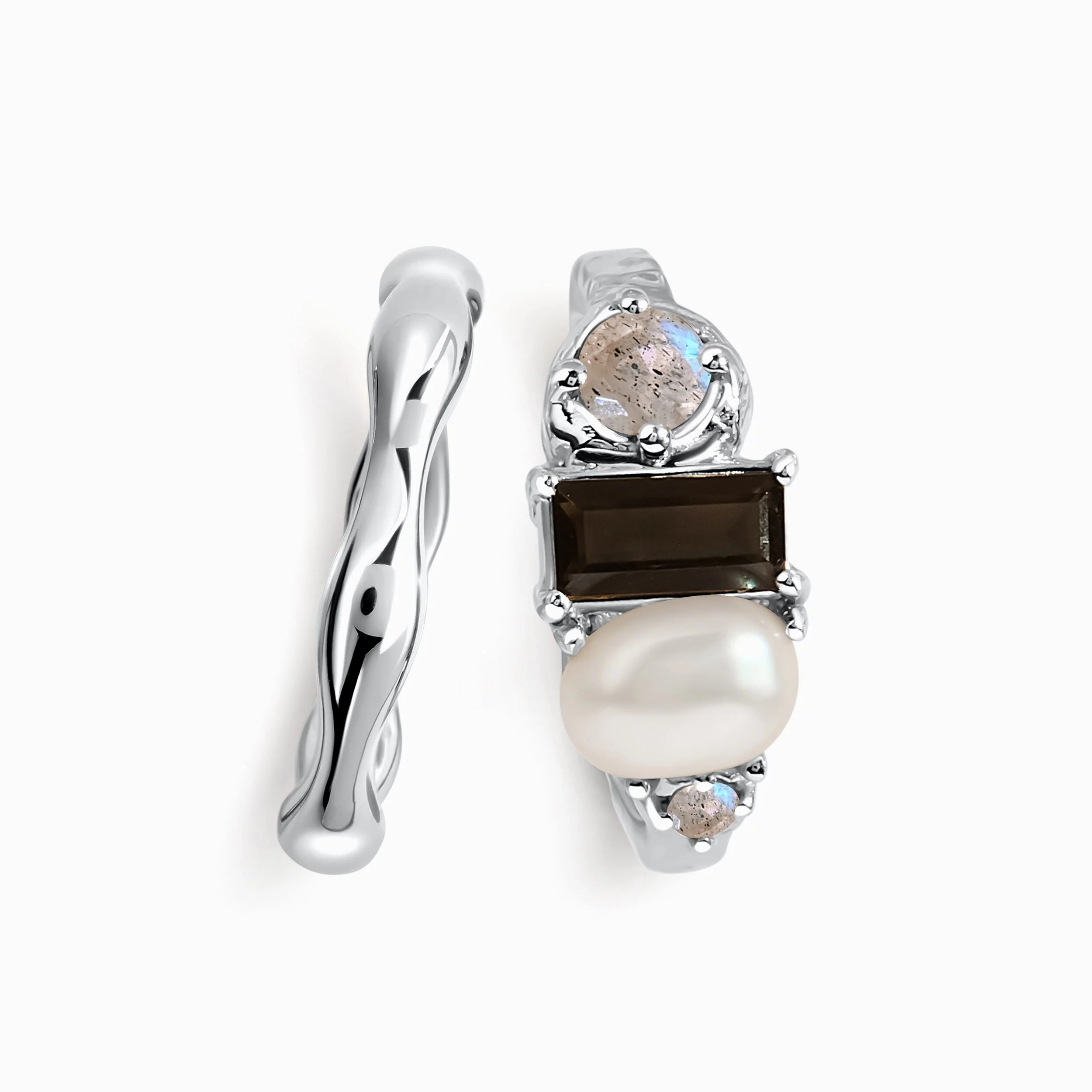 Black Obsidian Treasure & Magma Rings - Image 2