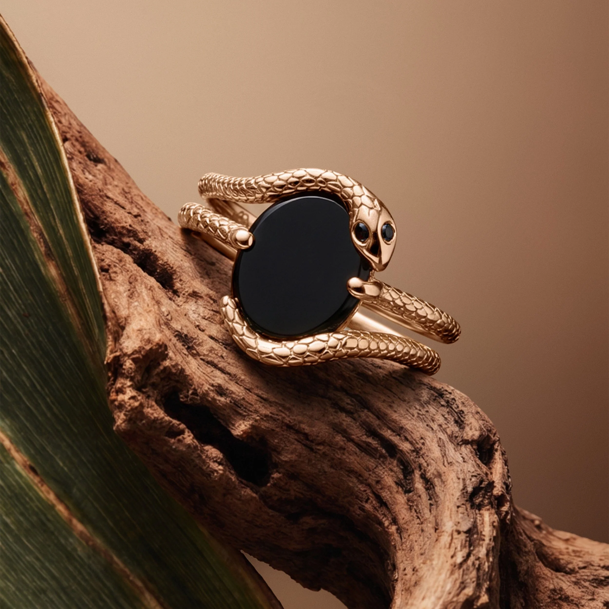 Black Onyx Ring - Serpent - Image 15