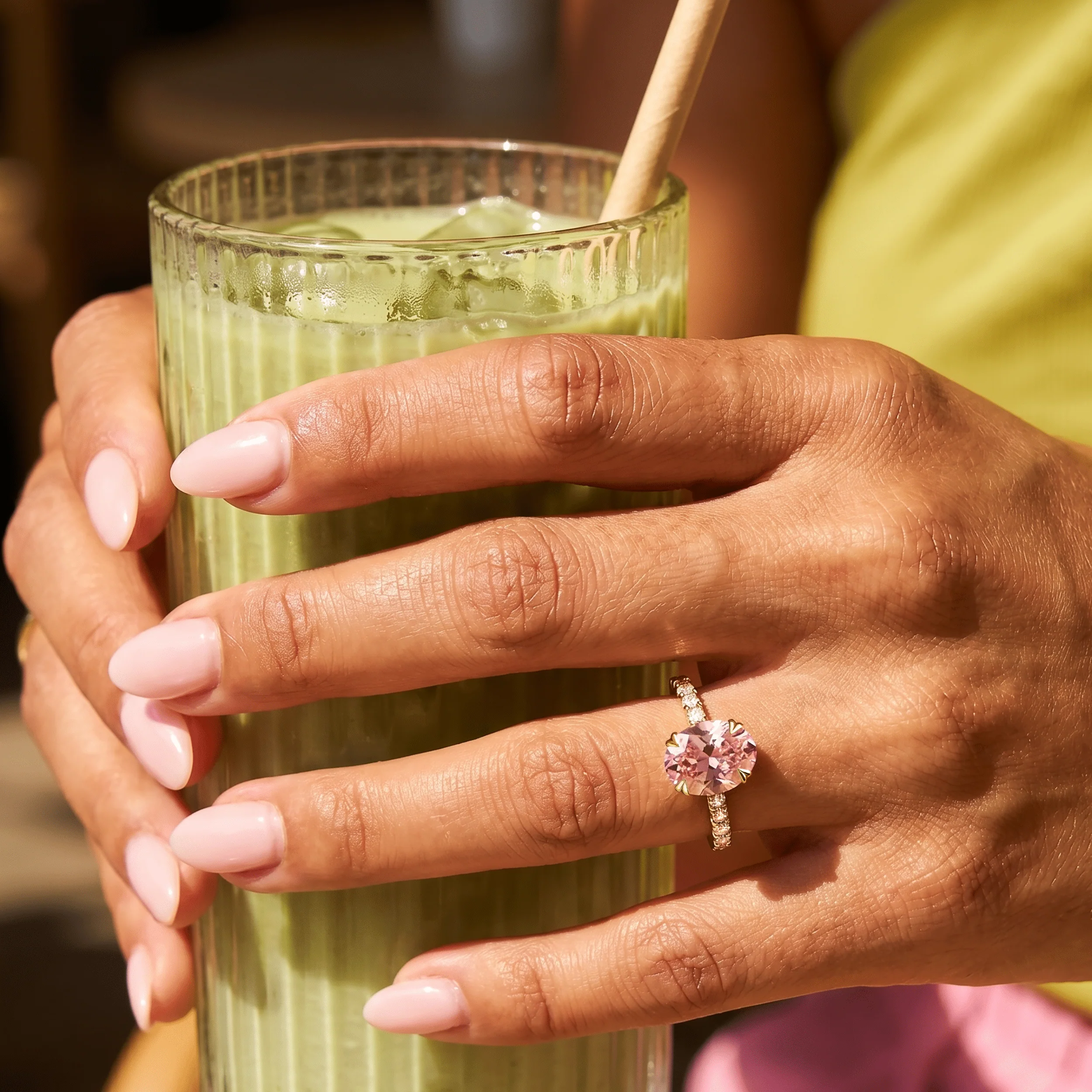 Blush Nanosital Ring - Harlow - Image 6