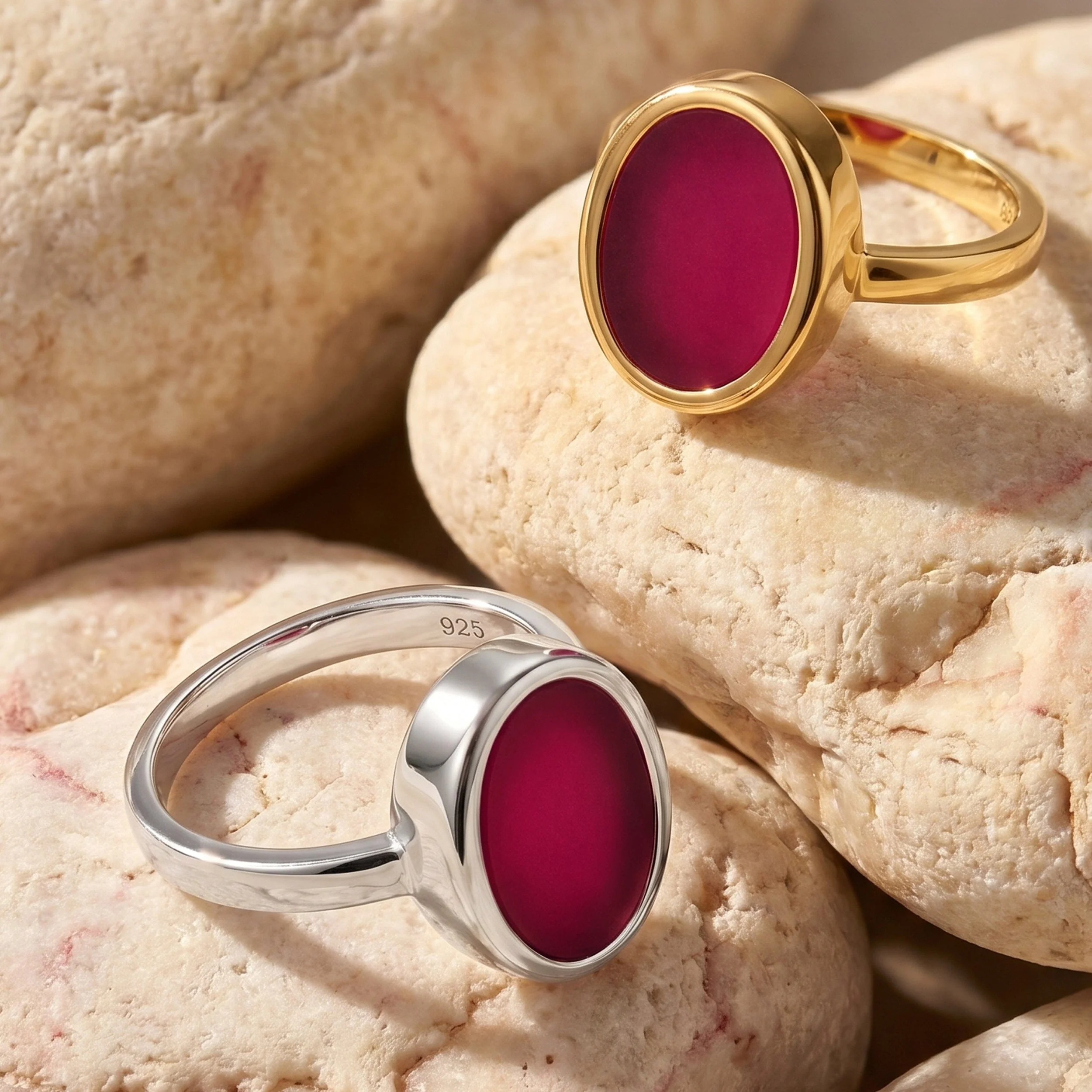 Pink Quartz Ring - Enfolded - Image 22