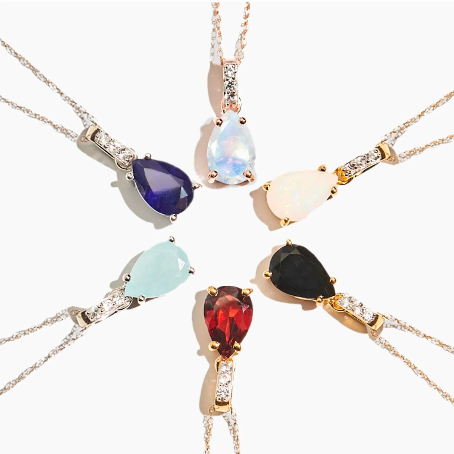 Garnet Necklace Sway - January Birthstone - Image 20