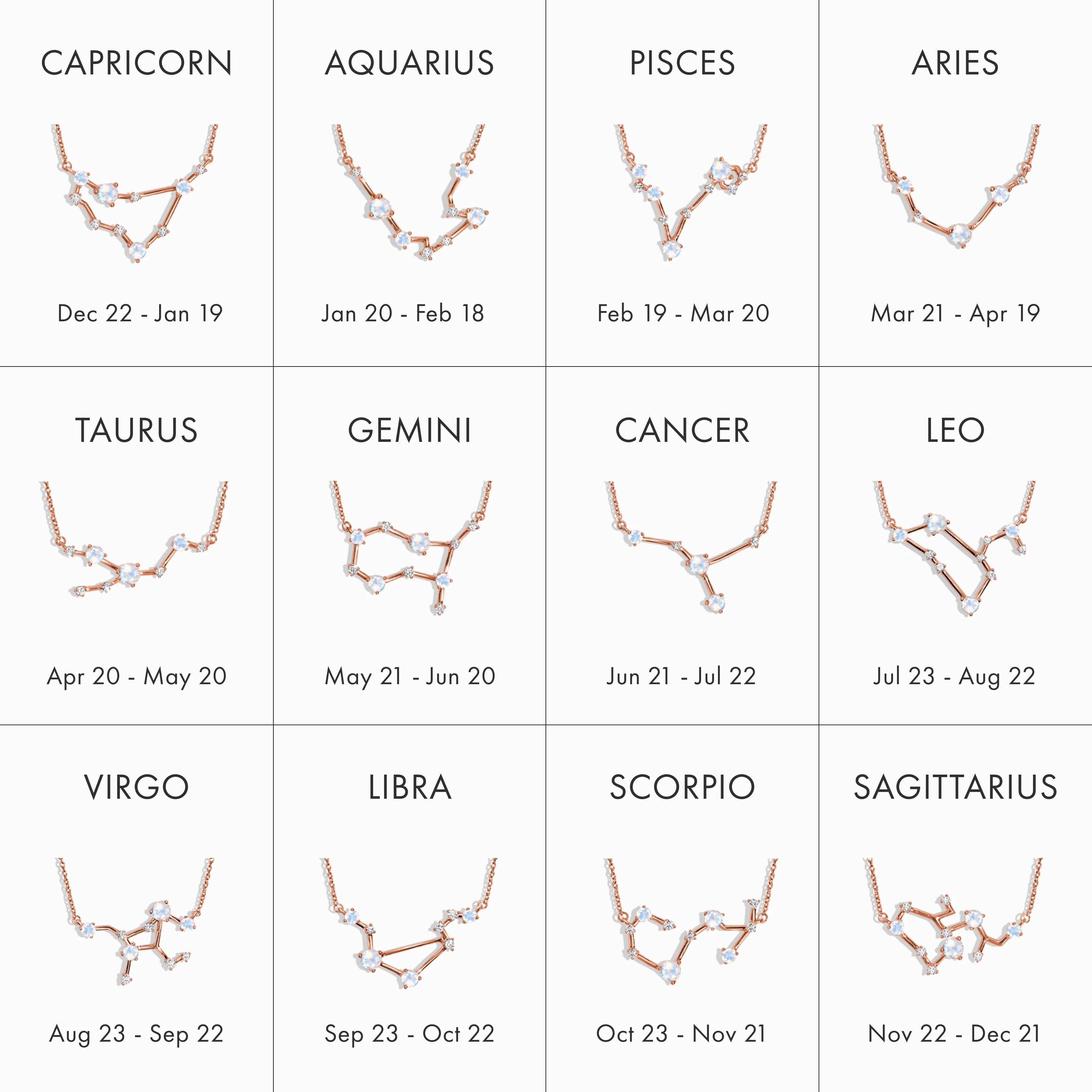 Moonstone Earrings - Leo Zodiac Constellation - Image 14