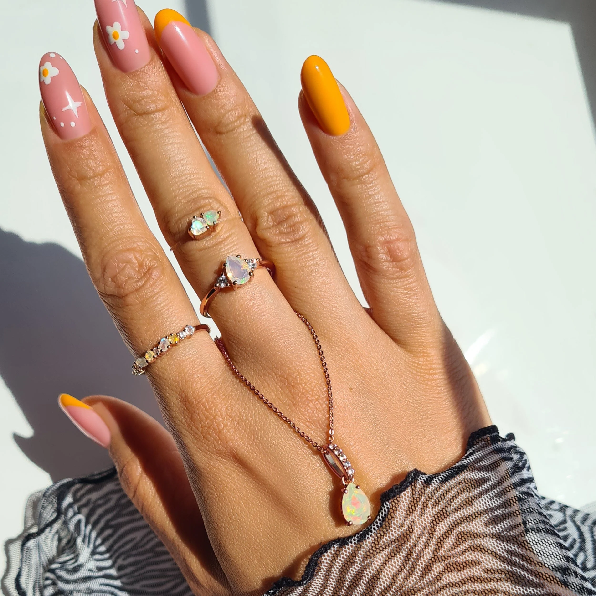 Moonstone Opal Ring - Grace - Image 15