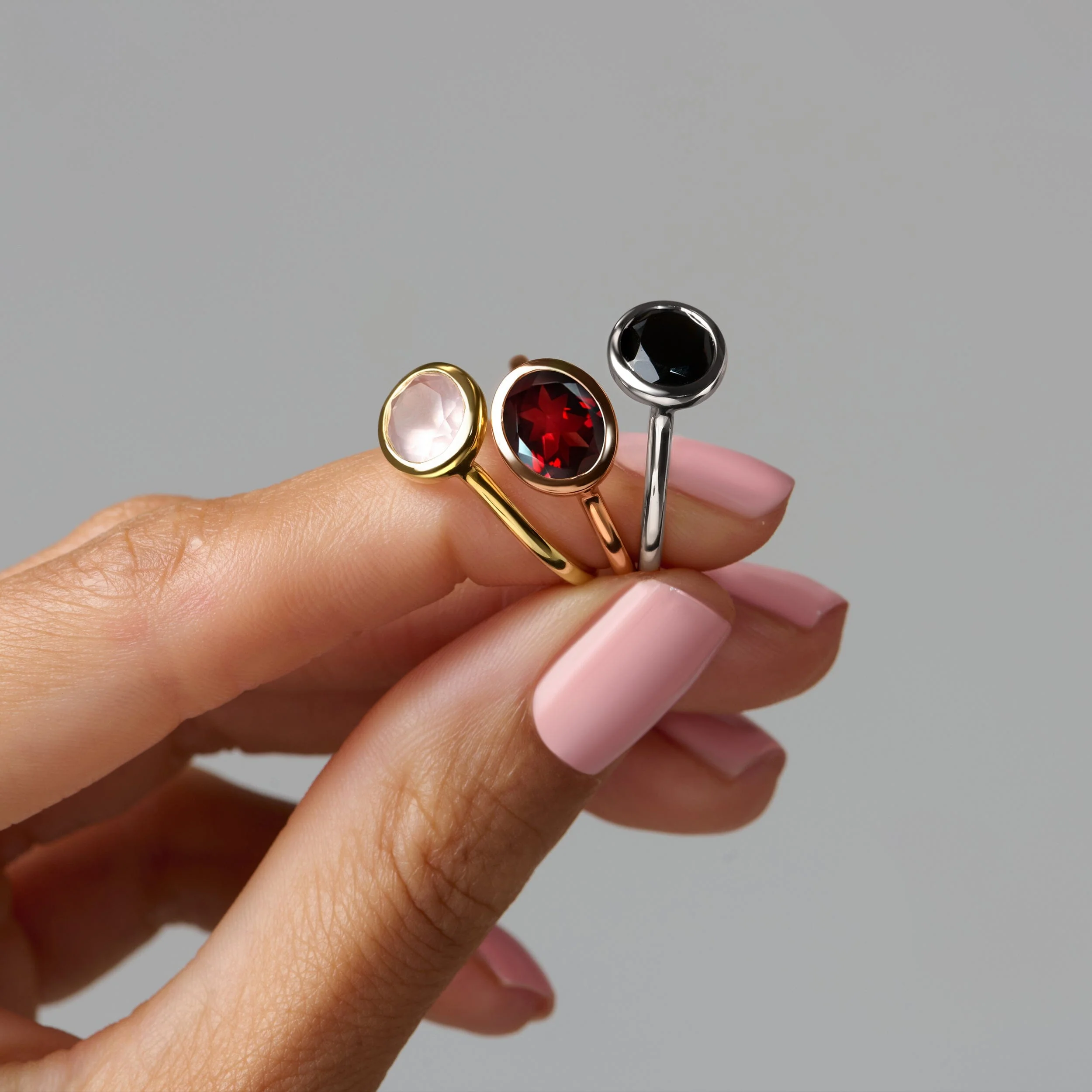 Garnet Ring - Skin-Touch - Image 26