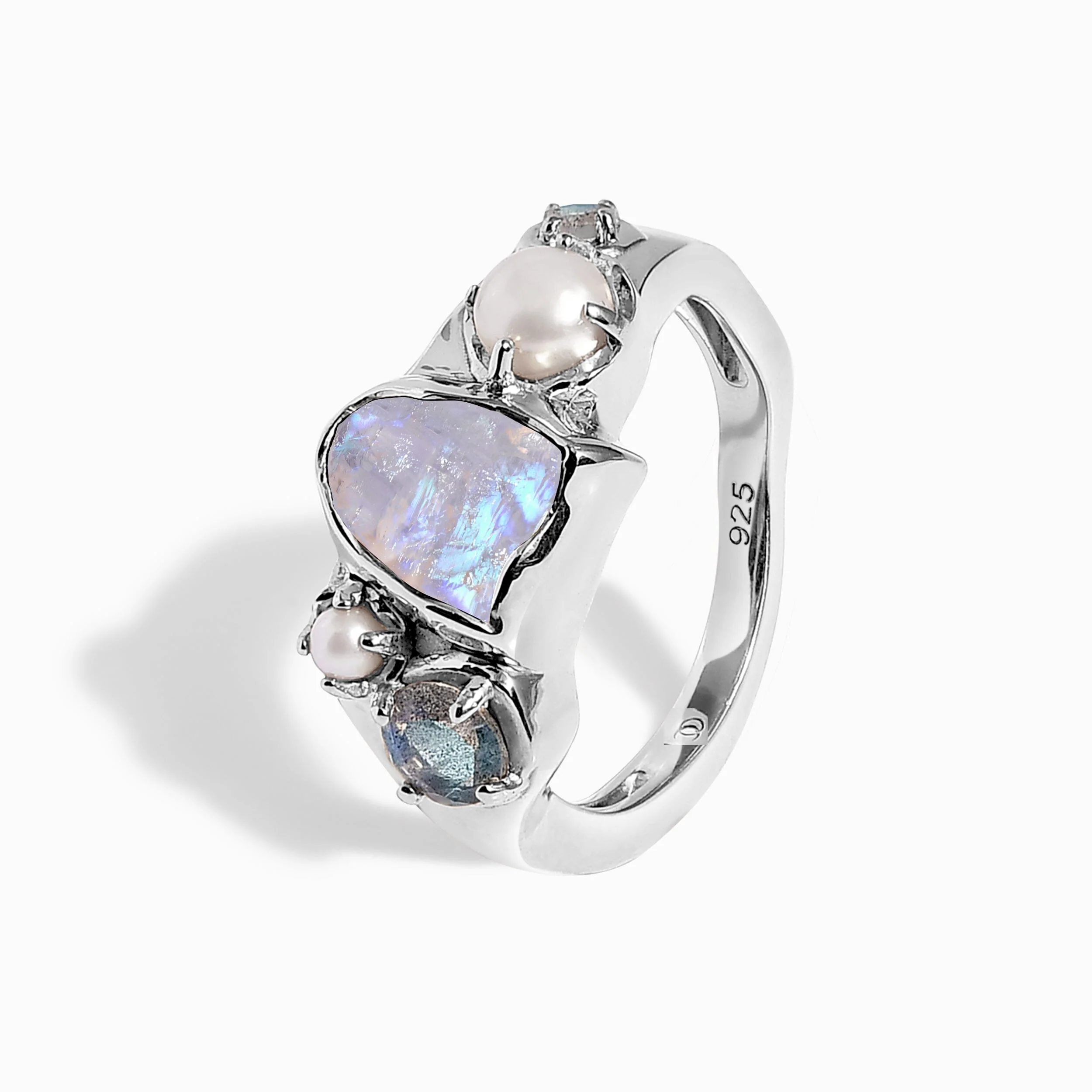Moonstone Heirloom & Magma Rings - Image 14