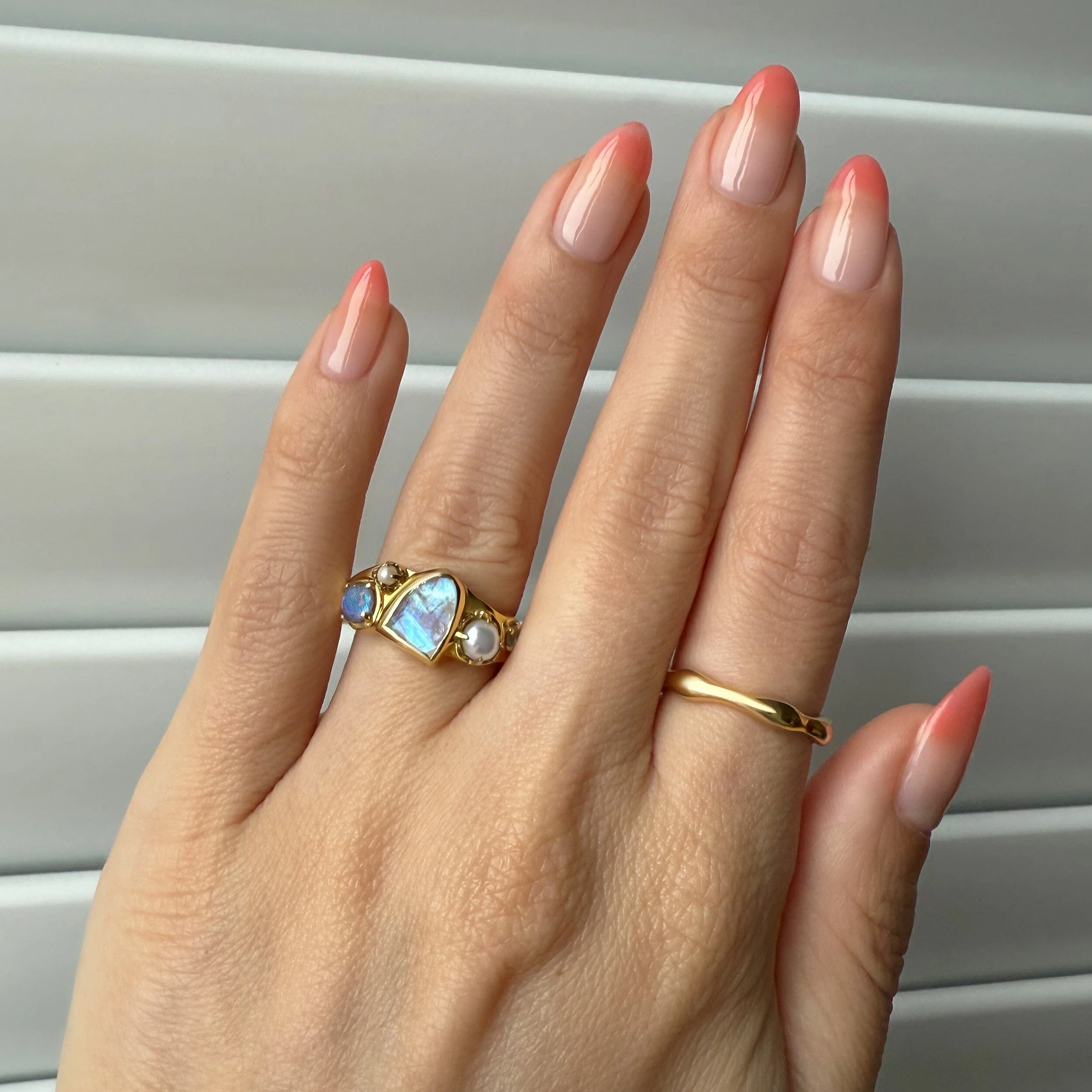 Moonstone Heirloom & Magma Rings - Image 33