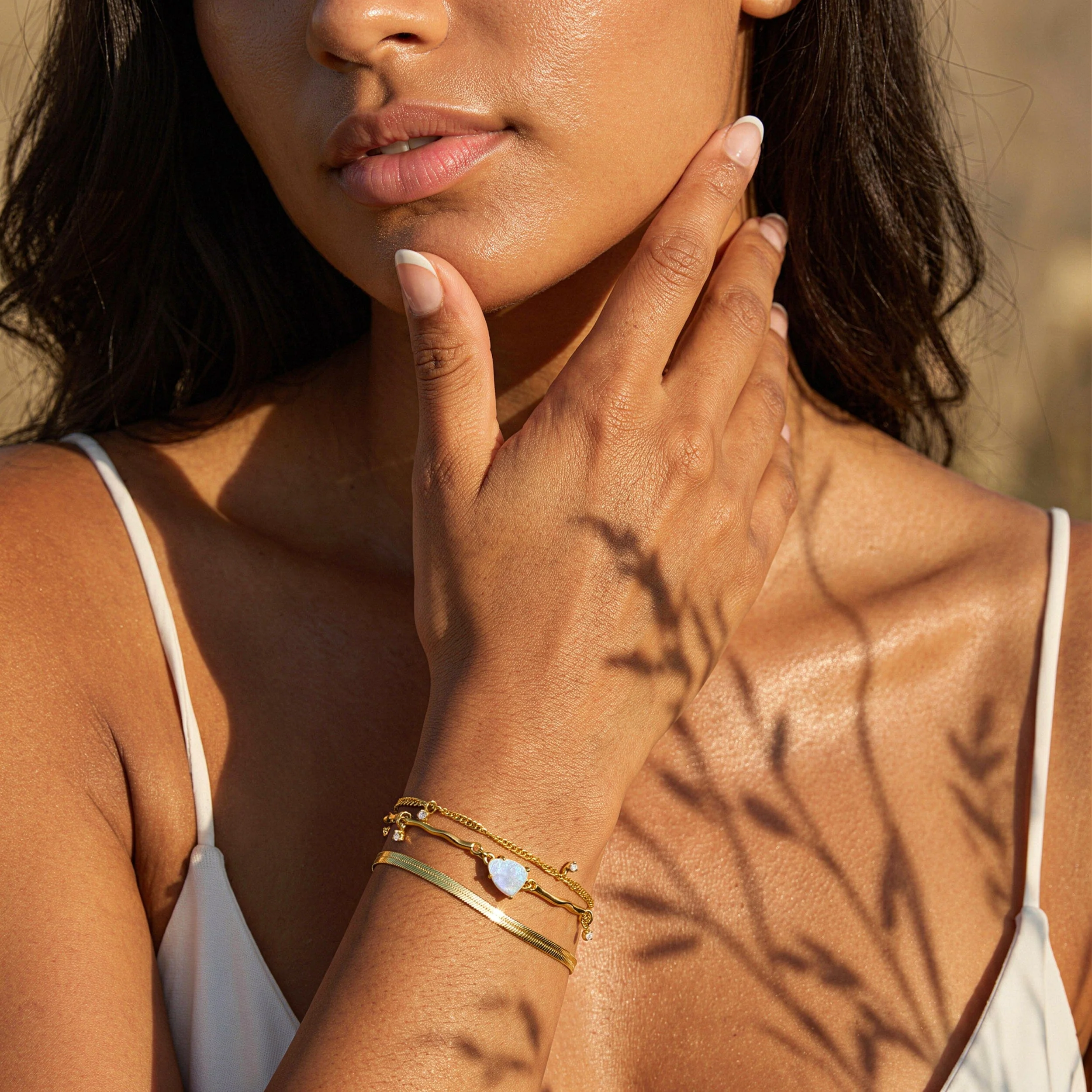 Moonstone Flow & Herringbone Bracelets - Image 10