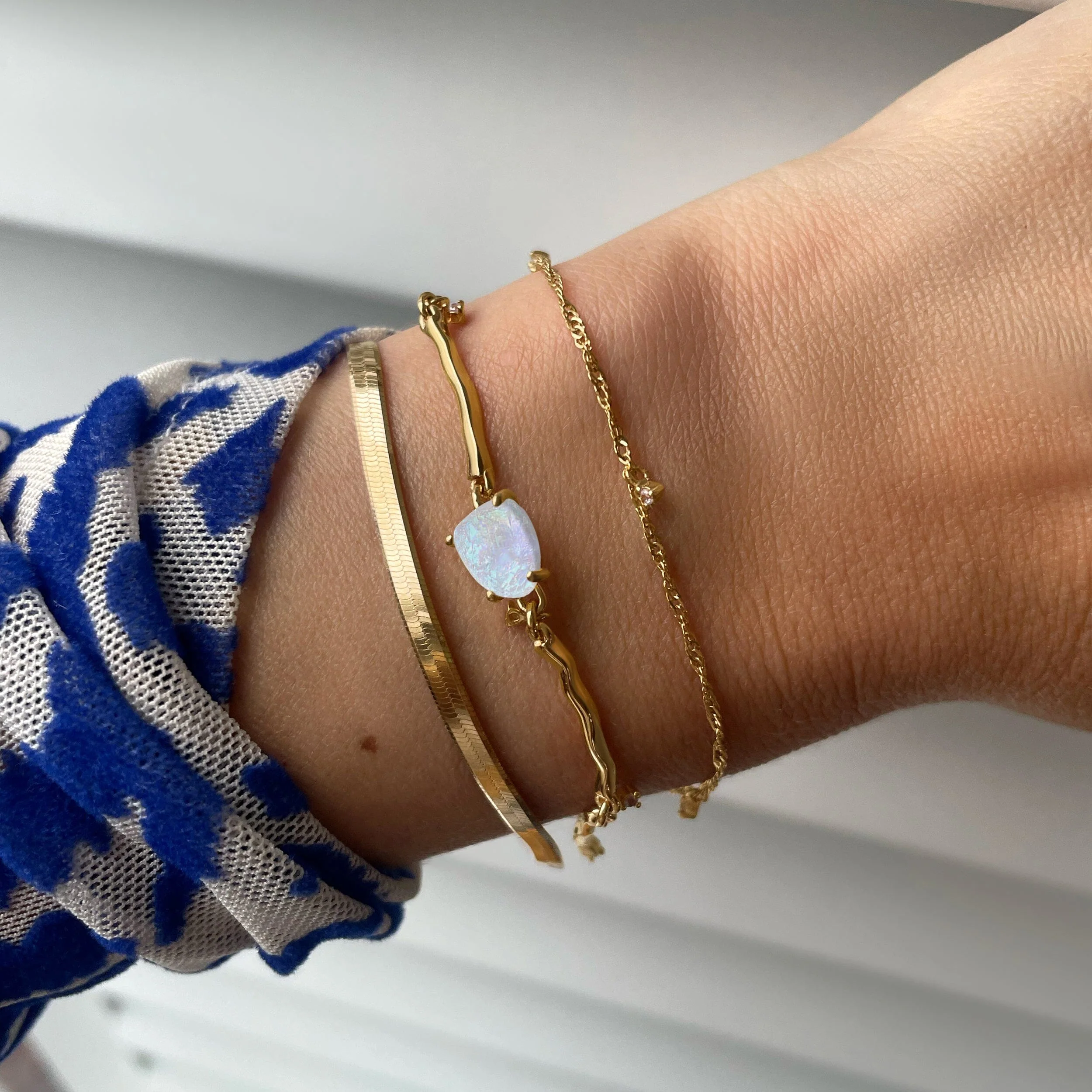 Moonstone Flow & Herringbone Bracelets - Image 21