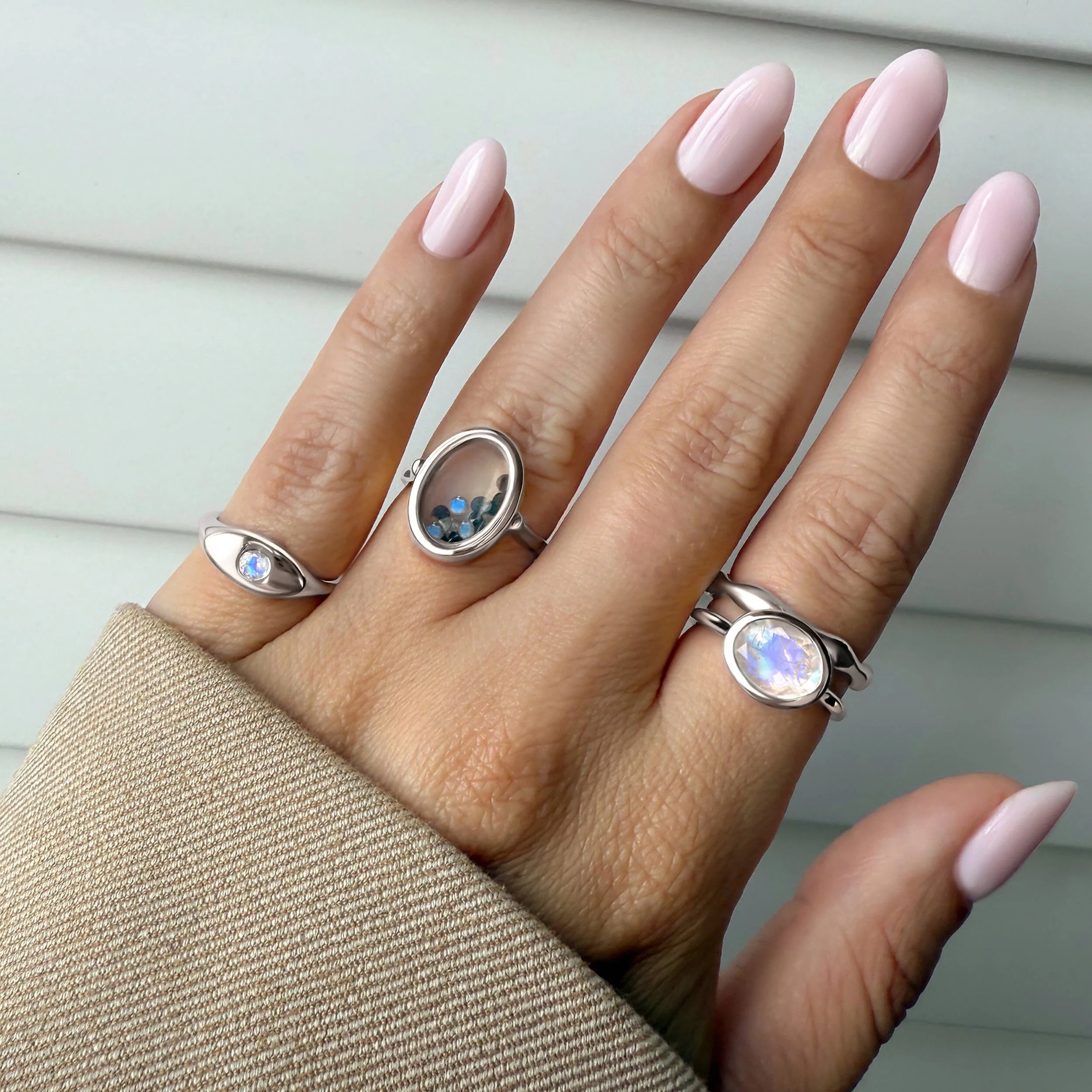 Moonstone Ring - Skin-Touch - Image 11