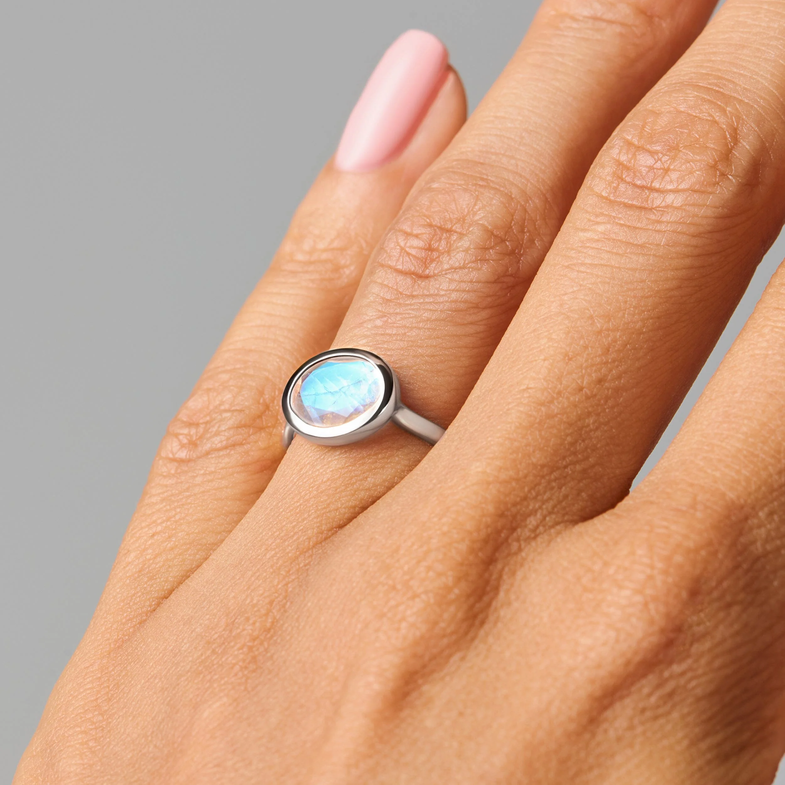 Moonstone Ring - Skin-Touch - Image 13