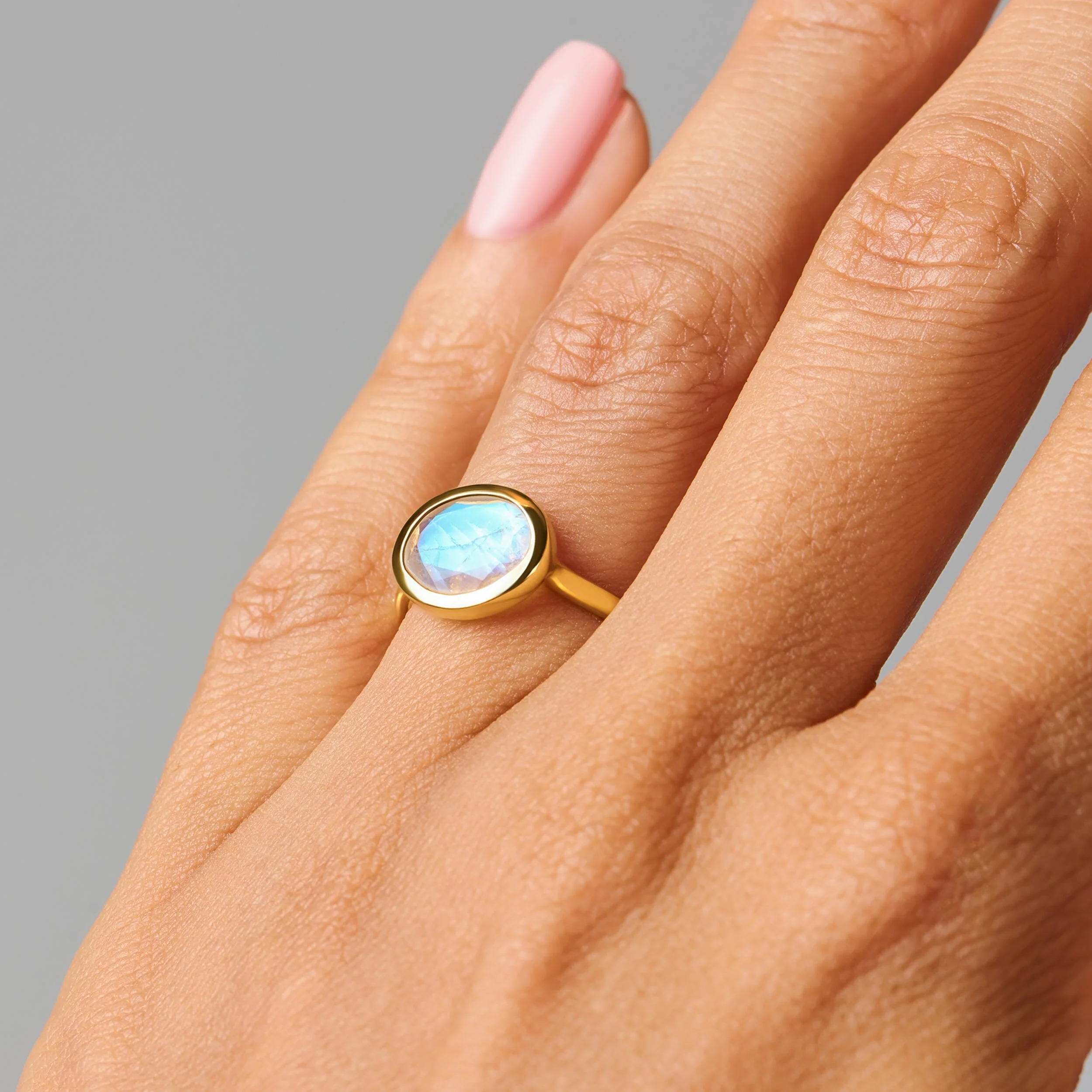 Moonstone Ring - Skin-Touch - Image 23