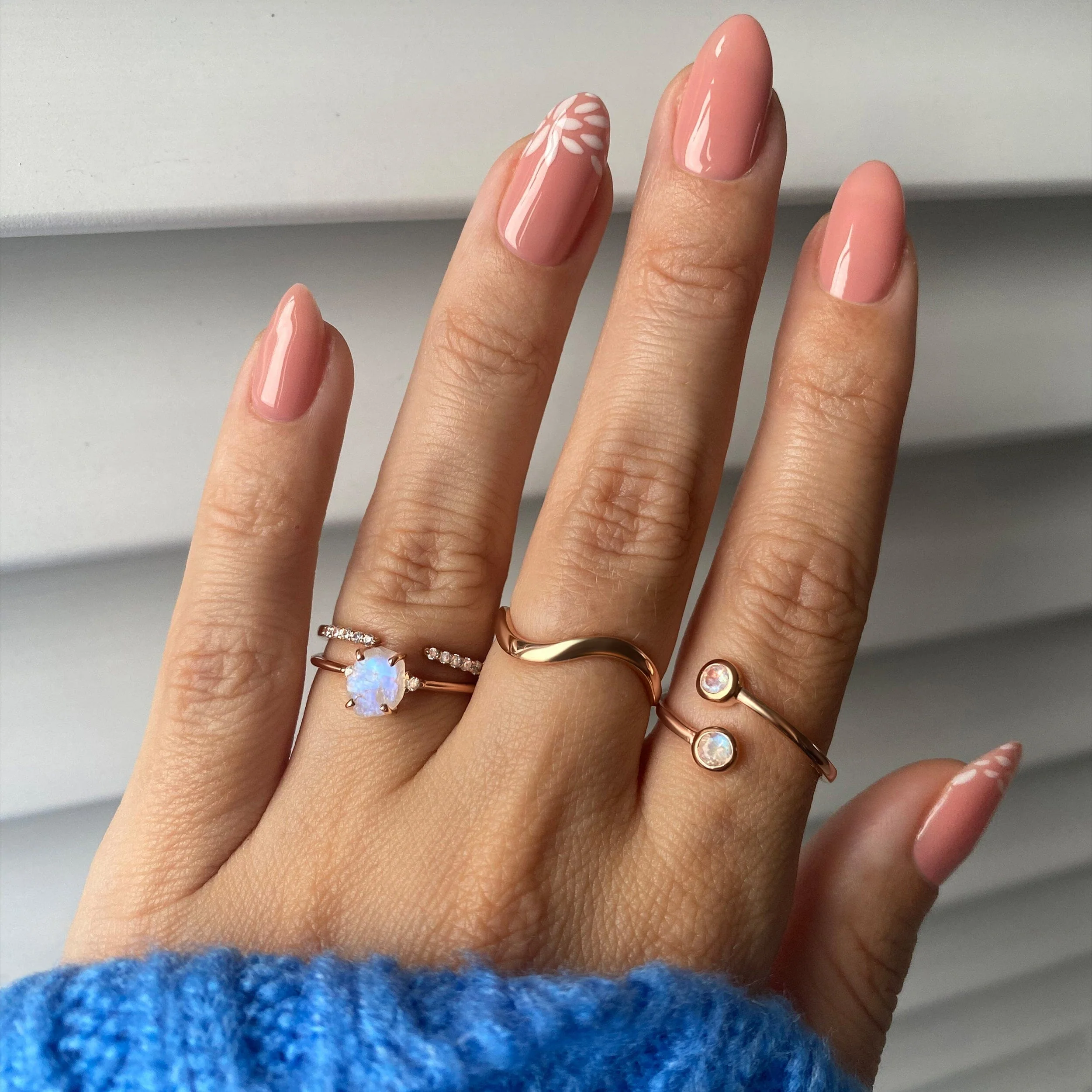Petite Raw Allure Ring & Twinkling Band - Image 20