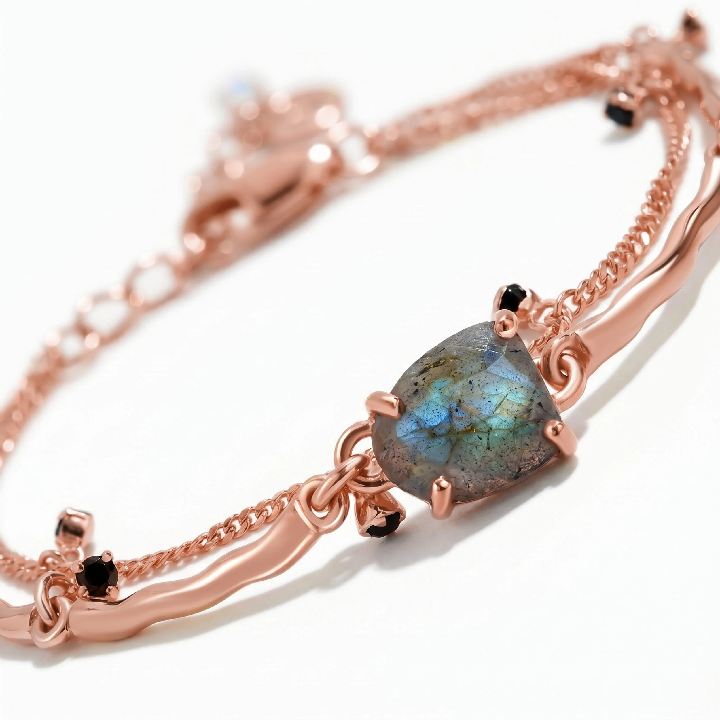 Labradorite Bracelet - Flow - Image 15