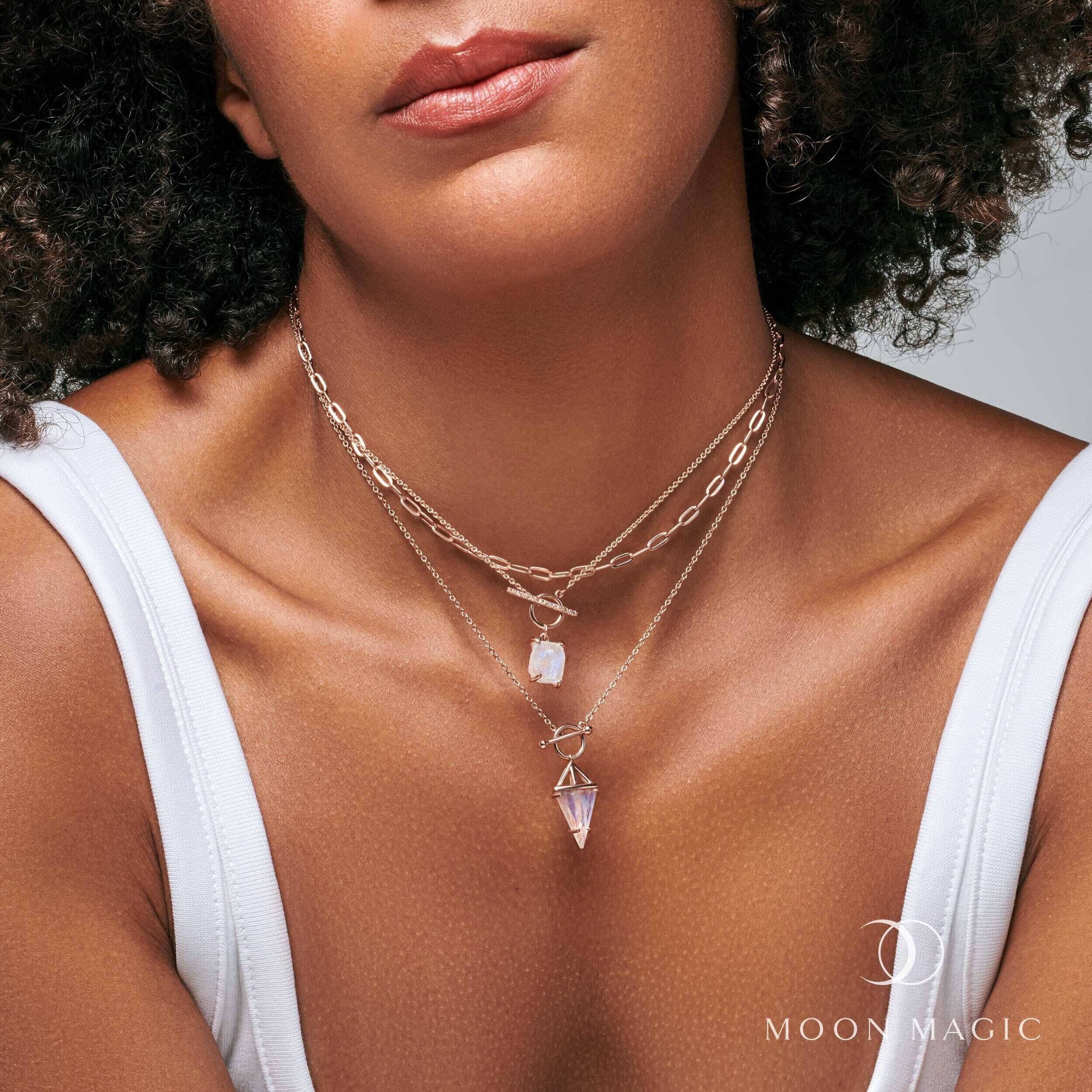 Raw Crystal Necklace - T-Lock - Image 16