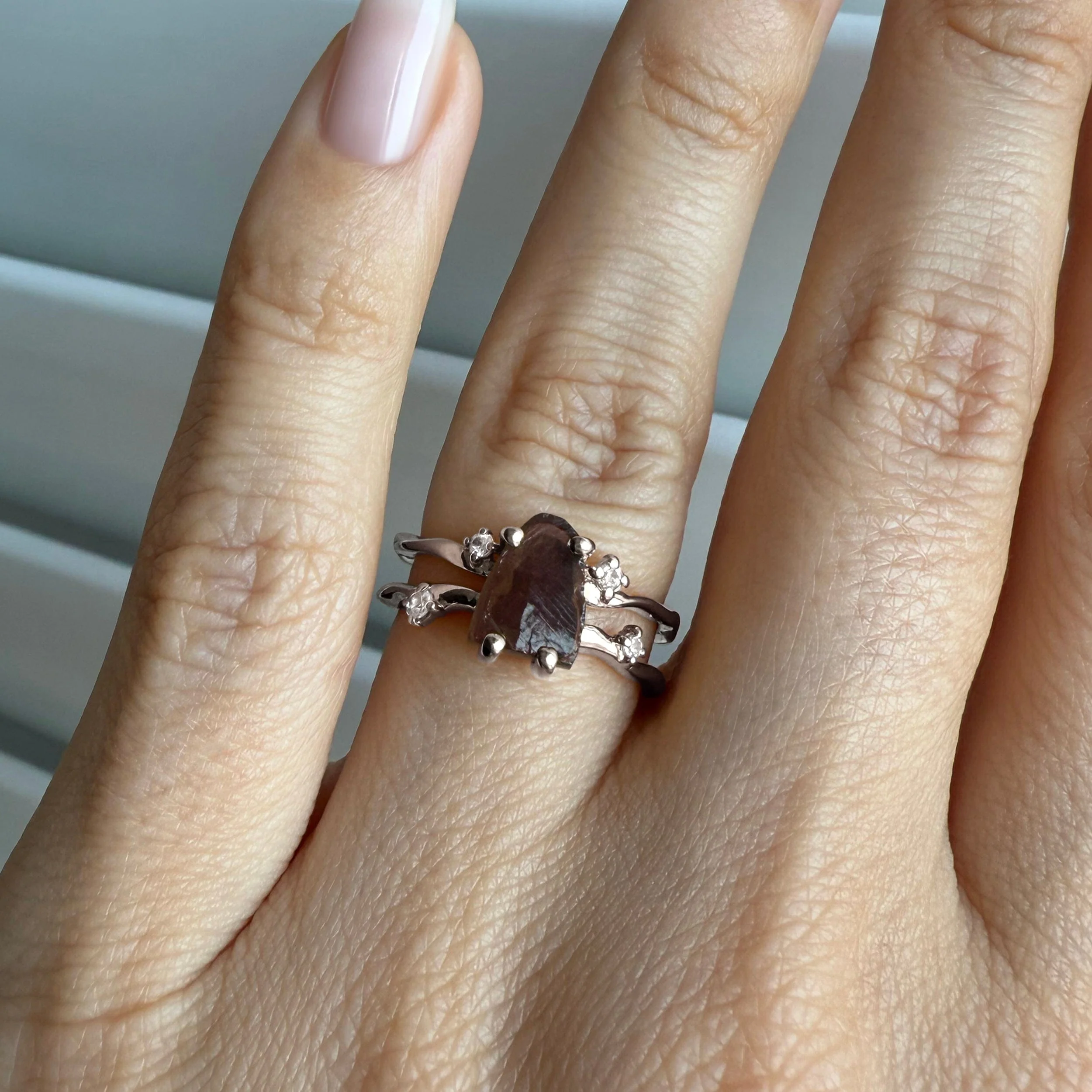 Smoky Quartz Ring - Flow - Image 2