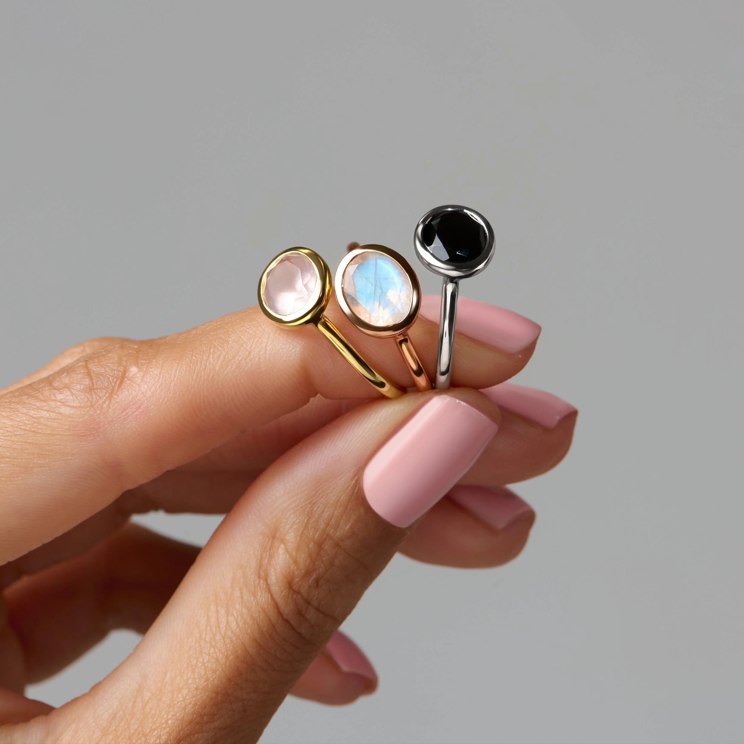 Rose Quartz Ring - Skin-Touch - Image 26