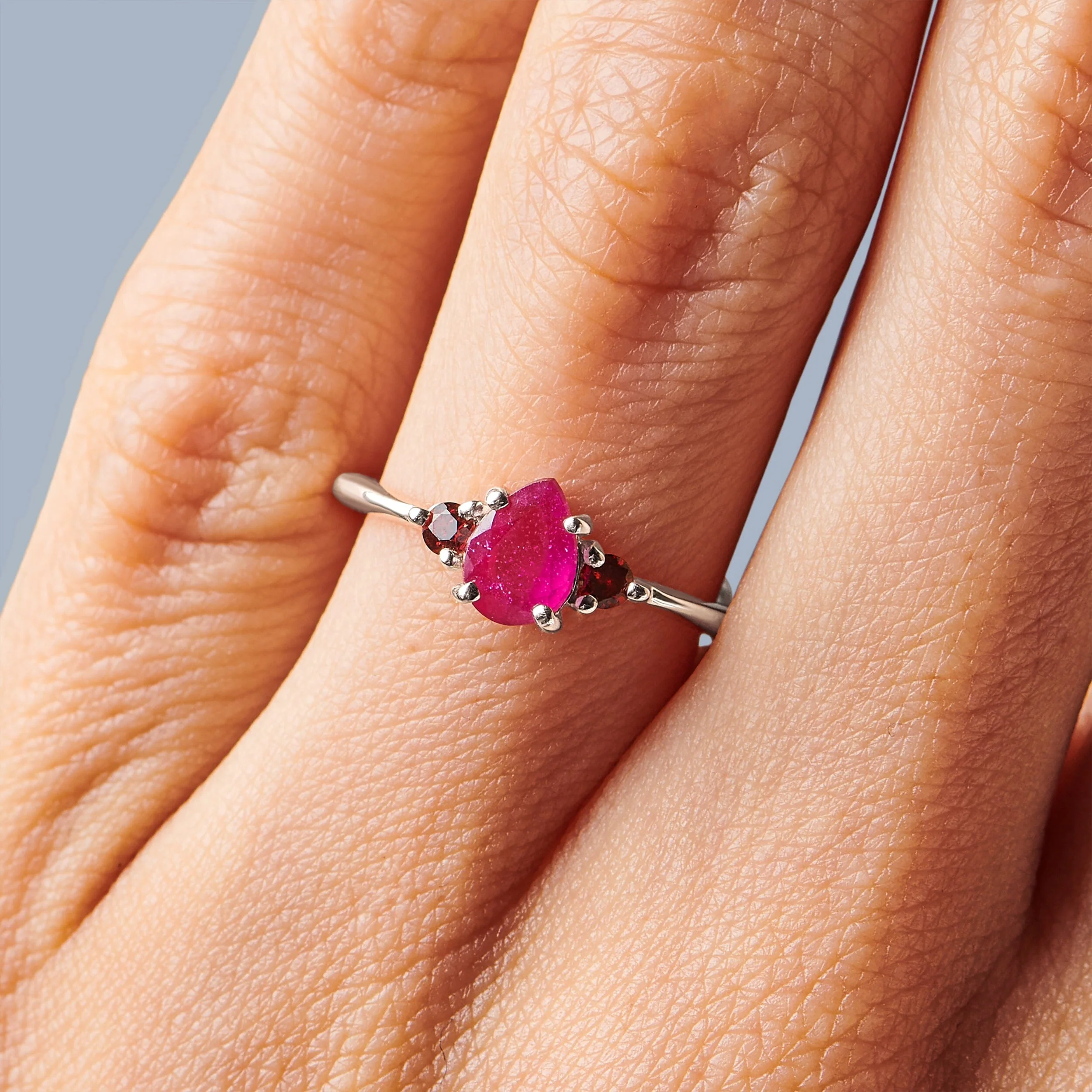 Ruby Garnet Ring - Lania - Image 2